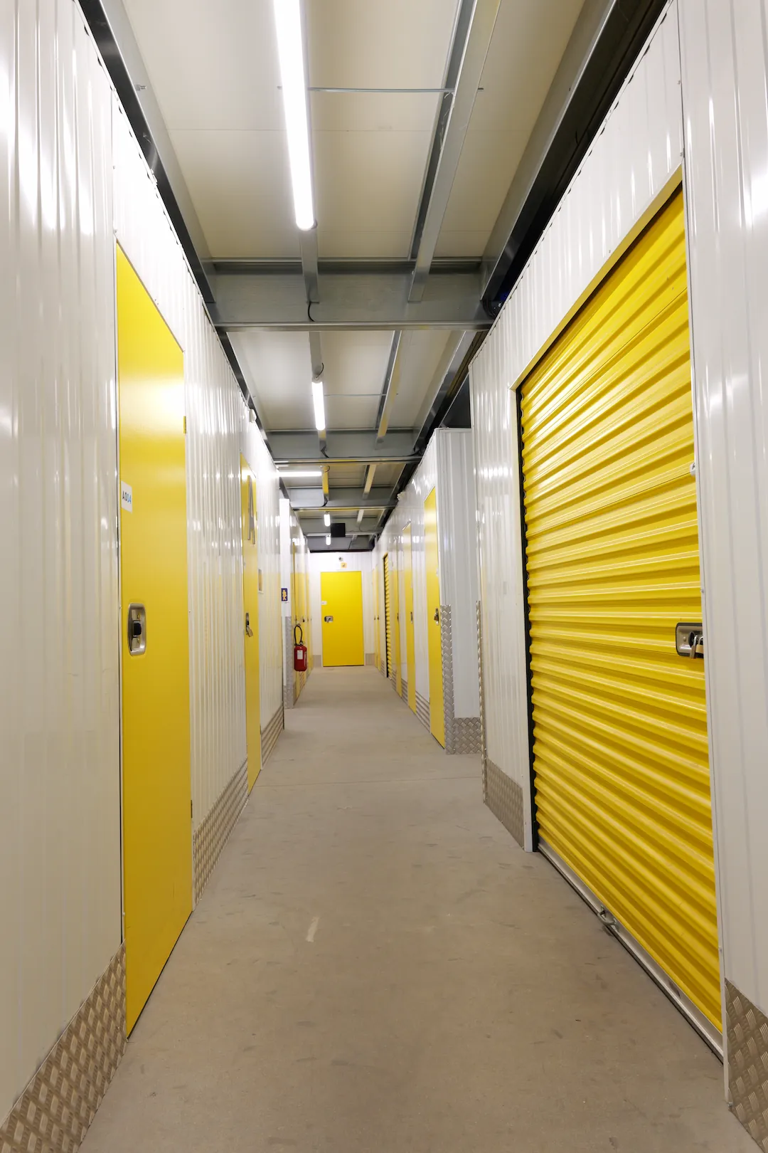 Un box de stockage Lockit ouvert